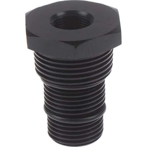 1pcs Black Automotive Oil Filter Threaded Adapter 1/2-28 to 3/4-16 13/16-16 3/4 NPT