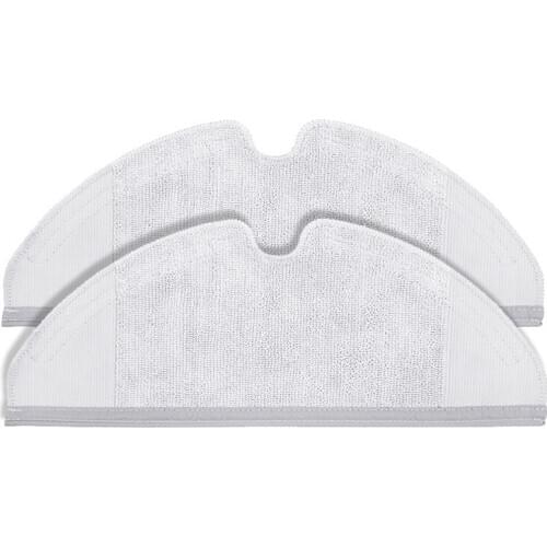 2Pcs Roborock S50 S51 Parts Mop Cloths For Xiaomi Vacuum Cleaner Generation 2 Dry Wet Mopping Cleaning