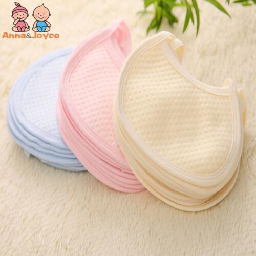 20pcs/lot three color mixed color random hair 3 color soft cotton baby bib Baby baby cotton comfortable saliva towelATRK0058