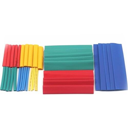 260pcs/set Heat Shrink Sleeving Tube Assortment Kit Electrical Connection Electrical Wire Wrap Cable Waterproof Shrinkage 2:1
