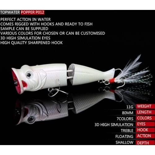 7PCS Swimmer Minnow Suspending Fishing Lure Set 11g 80mm Jointed Bait Depth Topwater Crank Free shipping