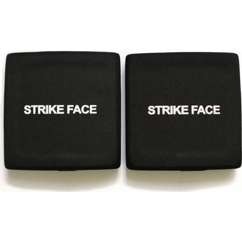2PCS 6"*6" Ballistic Plates Bulletproof Panels Alumina&PE NIJ Level IV Stand Alone Level 4 Bulletproof Side Panels