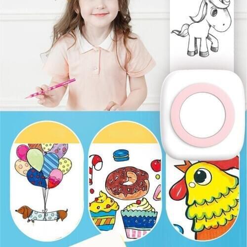 Wireless Bluetooth Thermal Printer Portable Mini Pocket Printer Thermal Photo Printer Mobile Printer Sticker Maker for iPhone