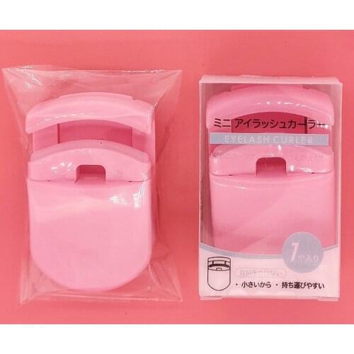 Eyelash Curler Curler Lasting Shaping Portable Plastic Partial Clip for Beginners Mini Eyelash Curler Artifact Makeup Tool