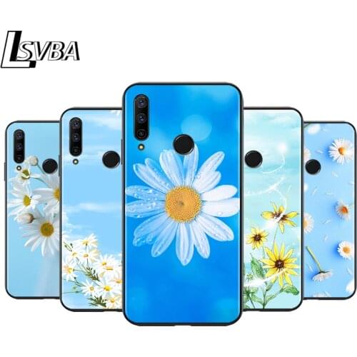 Daisy Sunflower Floral Flower for Huawei Honor 30 20 10i 10 9C 9A 9S 9X 9N 9 8X 8A 8 7A 7C Pro Plus Lite Phone Case