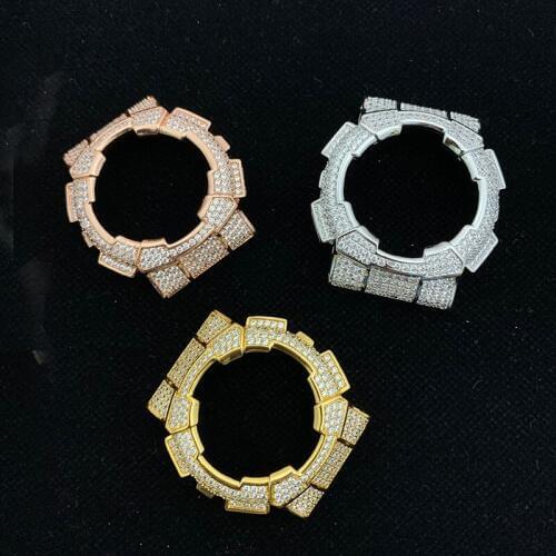 Ready to ship classic design baby g watch bezel silver gold rose gold color