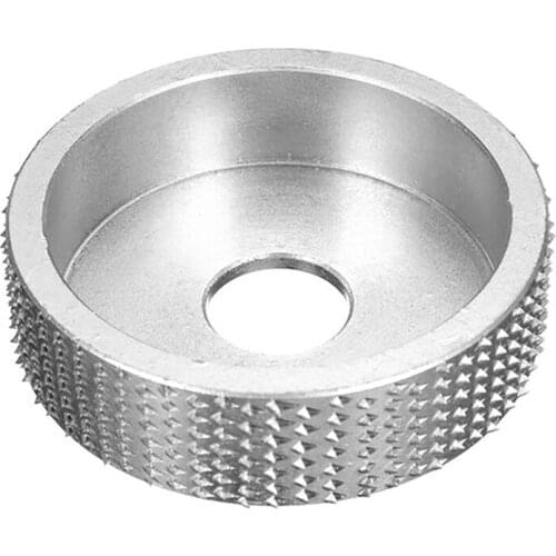 Round Wood Angle Grinding Wheel Sanding Carving Rotary Tool Abrasive Disc for Angle Grinder Tungsten Carbide 22mm Bore