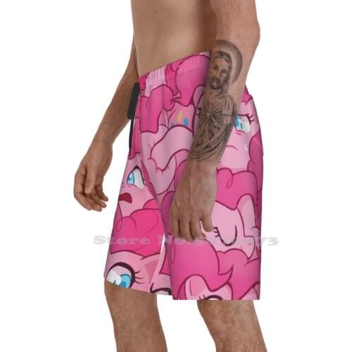 Too Many Pinkie Pies Summer Pants Casual Shorts Male Streetwear Pinkie Pie Mlp Friendship Is Magic Mlp Fim Brony Pinkamena