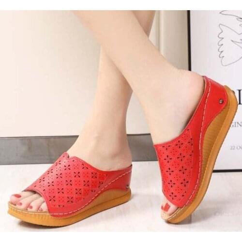 Trends Sandals Women Wedge Shoes Women Sandals Casual All-Match Female Sandal Casual Gladiator Women Shoes Chunky Beach Sandlias