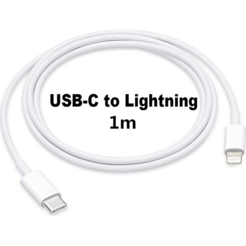 Original 20W USB-C Power Adapter For iphone 12 12mini Pro Max Type C fast charger for Apple Cable for iPhone 8 Plus X XR 11 XS