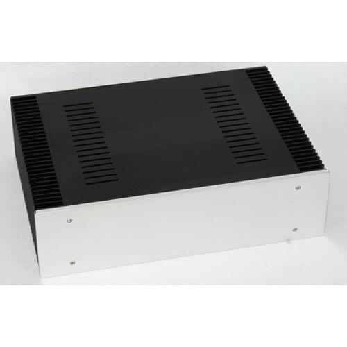 WA117 All-Aluminum (non-porous) Chassis DIY cooling Case Audio Amplifier Shell 430*120*310mm