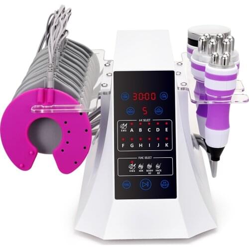 Portable lipolaser 40K ultrasonic cavitation melts fat for weight loss sculpting machine Beauty salon use