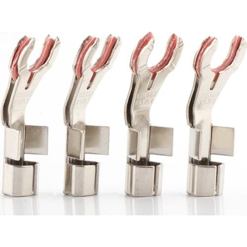 Hi end audio SY1512 audio Y spade plug with heatshrink for hi end audio audio 8TC and 12TC