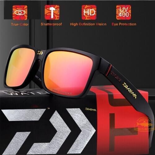 Daiwa Mens UV Protection Fishing Sunglasses Outdoor Cycling Surfing Snowboarding Sports Sunglasses New Casual Polarized Glasses