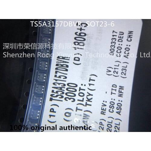TS5A3157DBVR TS5A3157 Printing JC5R JC5 SOT23-6 100% new original 10-Ω SPDT ANALOG SWITCH