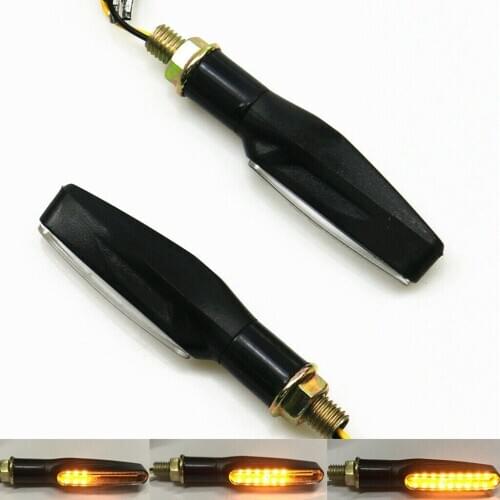 Off-road LED Flowing Blinker Flashing Turn Signal Indicator Light Universal CB