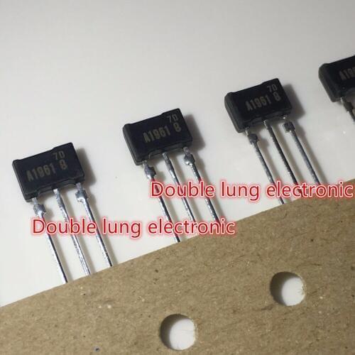10PCS/lot 2SA19610QAHW 2SA1961Q 2SA1961 A1961 TO92F PNP Transistors 70mA 200V