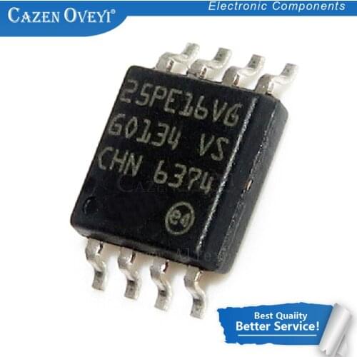 5pcs/lot M25PE16 M25PE16-VMW6TG 25PE16VG SOP-8 In Stock