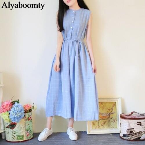 Alyaboomty Summer Dresses In A Cage