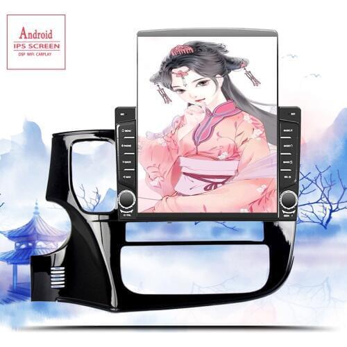 Car Radio For Mitsubishi/Outlander 3 2012-2018 2 din Android 10.0 Autoradio Multimedia GPS DVR Camera RAM 6GB ROM 128GB USB