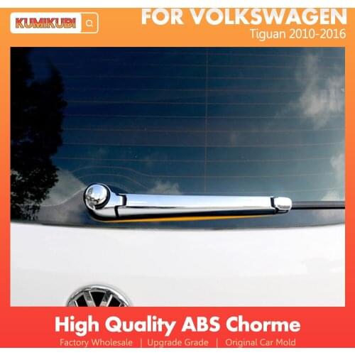 Car Rear Wiper Protection Cover Rear Window Wiper Nozzle Trim Sticker For Volkswagen Tiguan 2010 2011 2012 2013 2014 2015 2016