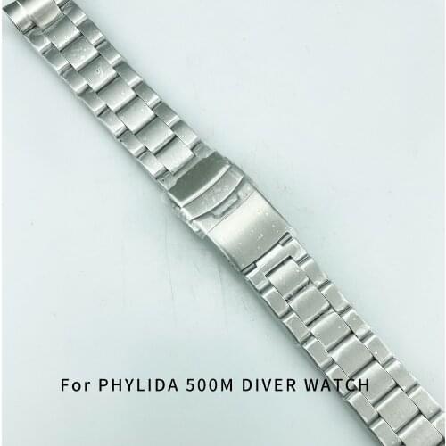 Bracelet for Phylida 500M Diver Watch