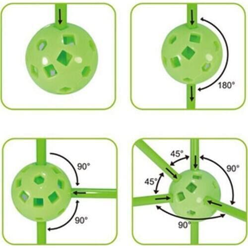 Kids Construction Fort Building Kit Forts Blocks Indoor & Outdoor Gift Toy