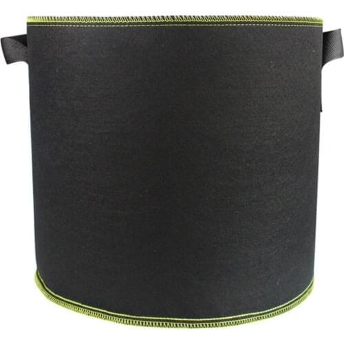 Plant Pots Growth Bucket Bag 1pcs Felt Non-woven Fabric Gardening High Capacity With Handles Planter