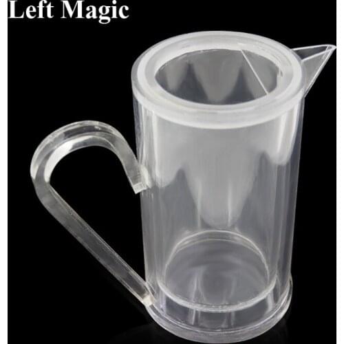 Vanishing Milk Pitcher Magic Tricks Milk Disappear Cup Glass Illusion Water Stage Magic Props Gimmick Magician Toys Comedy