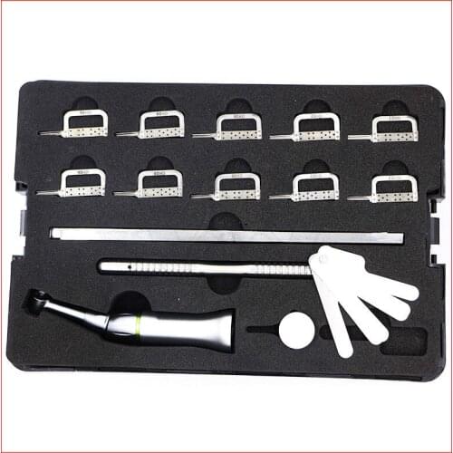 Dental Contra Angle Handpiece Kit 4:1 Reduction Interproximal Strips Reciprocating Dentist Tools Dental Lab Equipment