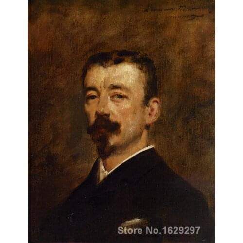 Wall art modern Portrait of Monsieur Tillet Edouard Manet Paintings Hand painted High quality