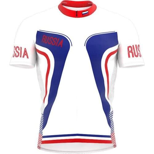 2021 new russia multiple choices Summer Cycling Jersey Team Mens Bike Road Mountain Race Tops Riding Bicycle Wear Bike clothing