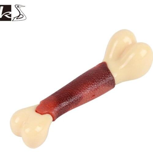 Durable Dog Grinding Teeth Toy Meaty Favor Bone Toy Dog Accessories Dog Toys Toys For Dog Dog Supplies Dog Products Biting Toy