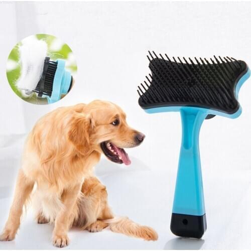 Hair Comb For Dog Pet Flea Comb Pin Brush For Hair Blue,pink,Orange Cat Comb Hair Brush Hairbrush Dog Cat Cleaning Pet Products