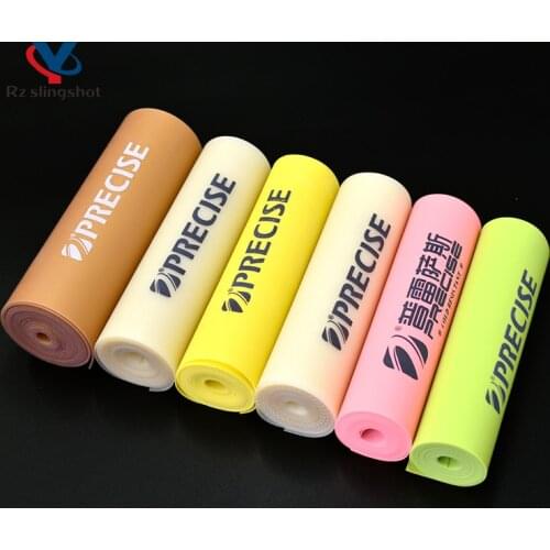 200*15cm (0.4mm -1mm) Slingshot Good Quality Elastic Flat Rubber Band Used for Hunting Catapults Outdoor Shooting Accessories