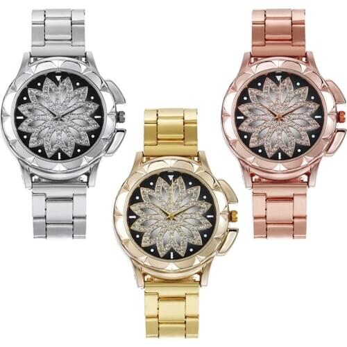 Luxury brand The latest top fashion ladies steel belt watch noble ladies creative fashion gift quartz watch trend product 2021