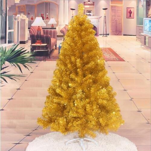 Christmas tree decorations gift home decoration factory outlets 1.5 m / 150cm gold Christmas tree