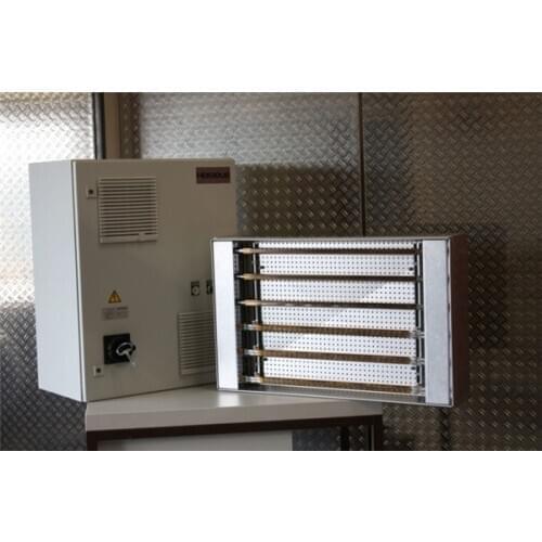 Carbon long wave infrared heaters for sunna