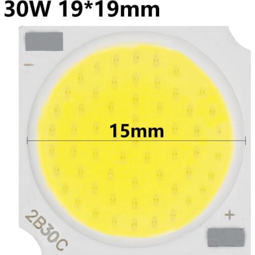 1PCS COB Chip 1919mm 10w 12w 15w 18w 24w 30w Light-emitting diode Source accessories for spotlights and track lights for repair
