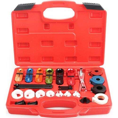 22pcs Fuel & Air Conditioning Disconnection Tool Set Automotive AC Hose Fuel Lines