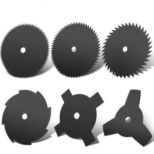 3/4/8/40/60/80T 65mn Grass Trimmer Blades Mowing Blade Cutting Blade for Lawn Mower Weed Lawnmower Part Garden Tool Cutter Sharp