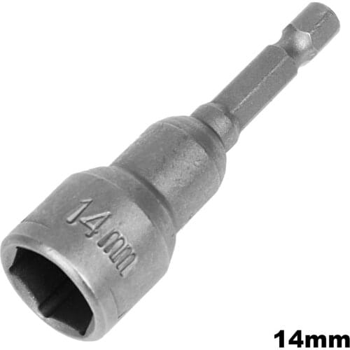 6-14mm Hex Sockets Supply Magnetic Adapter Electric Screwdriver Head Shank