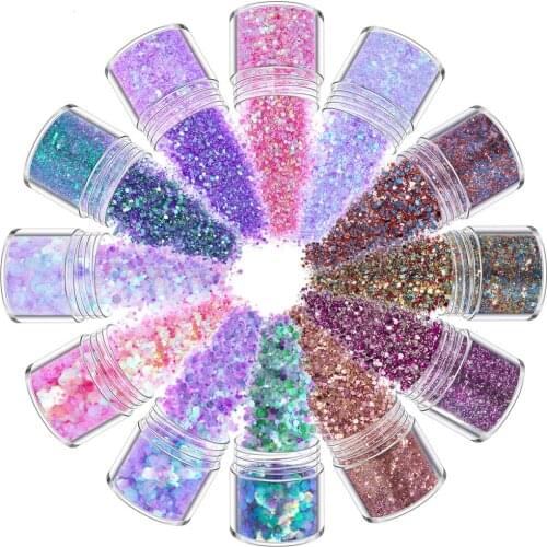 4pcs 1mm Mixed Tiny Glitter Sequins Crafts For Color Sequins Jewelry Making For DIY UV Silicone Mold Filler