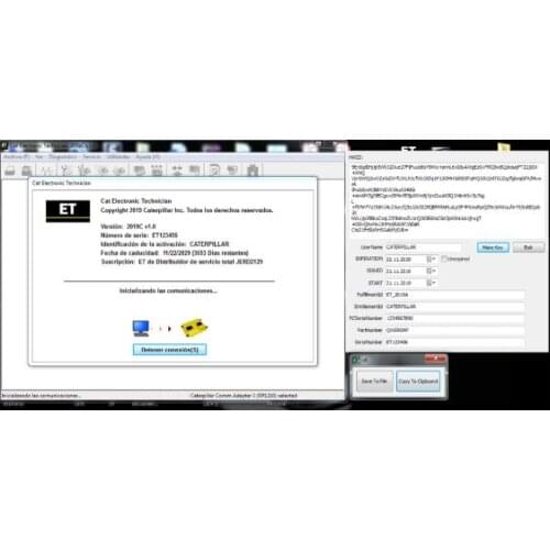 For ET 2019C Electronic Technician Diagnostic Unlocked keygen+software