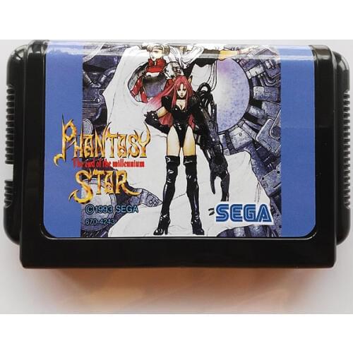 MD Game : PHANTASY STAR 4 - End of Millenium ( Japan Version!! Chinese Language!! )