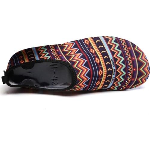 Summer Mens Casual Shoes Soft Breathable printed Swimming Shoes Cover Foot Tracing Shoes Couple Fitness Shoes Yoga Shoes