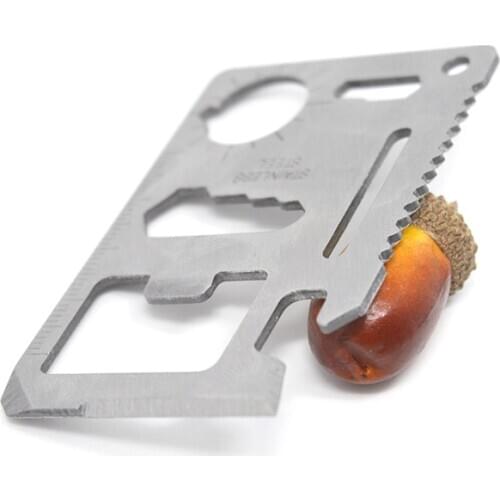 Credit Card Knife Multifunctional Pocket Knife Wallet Multi Tool Multitool Camping Survival Tools Wrench