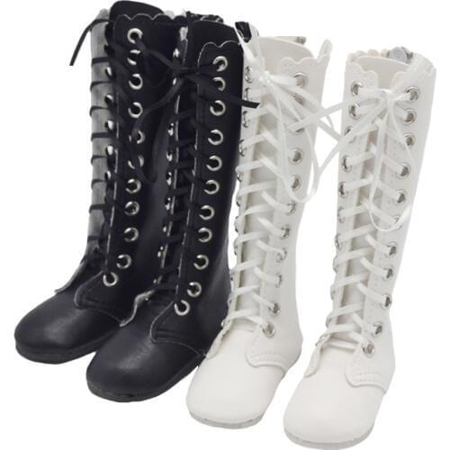 7CM Fashion Boots Hand Made High Bandage PU Lace Shoes for 60cm 1/3 BJD/SD Dolls Shoes Doll Accessories