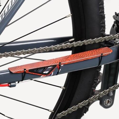 Fashion Cycling Care Chain Posted Bicycle Frame Chain Protector for MTB Road Bike Care Guard Cover Bike Chain Guide Protector
