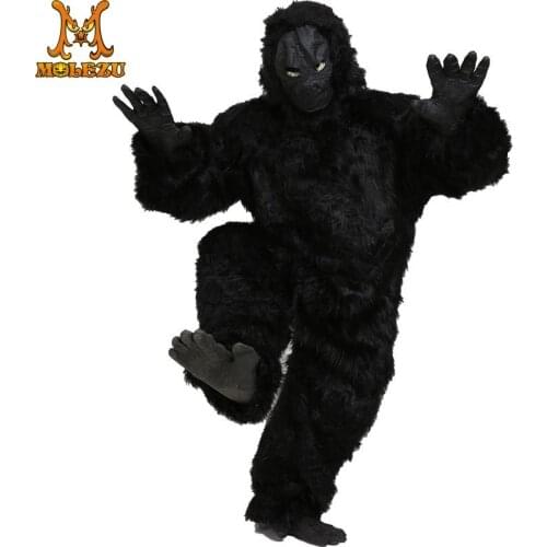 Molezu Halloween Mask prop ape gorilla Costume Party Costume Mask horror Carnival Cosplay party props